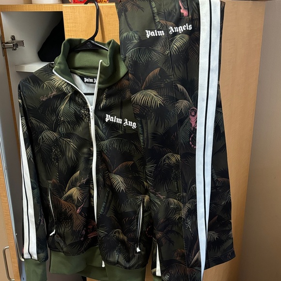 Palm Angels Other - Palm Angels Tropical Jungle Print Track Suit